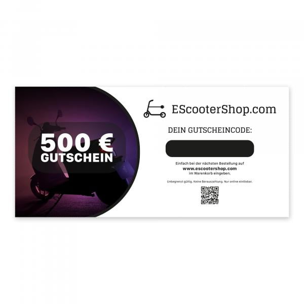 EScooterShop - 500 Euro Gutschein